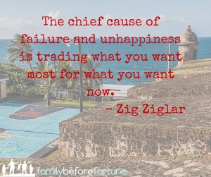 September 28 monday The chief cause of failure and unhappiness